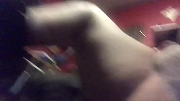 Preview 4 of Xxxsweet Showcom Sister Big - Hot tattoo guy anal masturbation with big dick and panties