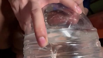 Preview 3 of Machine Fuck Kendra - SinglePlayerBKK jerk off and cum in water