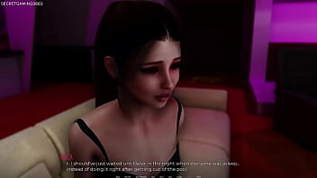 Preview 3 of Sin In - He Teaches His Stepsis How TO KISS - Desirium 03 - 3D Porn Games