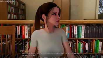 Preview 1 of Sin In - He Teaches His Stepsis How TO KISS - Desirium 03 - 3D Porn Games