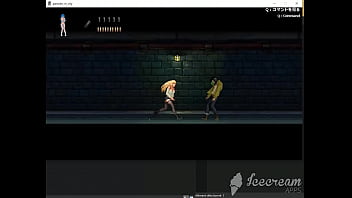Preview 1 of Bdsmguy And Mom - Have a taste of [Parasite in City] Hentai Side scrolling game. Gameplay lvl1 and full gallery