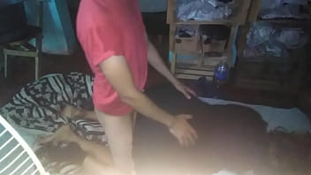 Preview 3 of Ava Addams Sensual Massage - Cogiendo de perrito con mi novio de remera roja