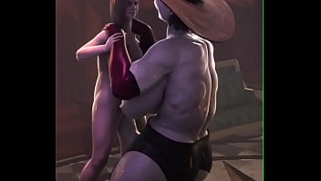 Preview 4 of Stepdady Crunch - Re8 Rosemary xxx Dimitrescu