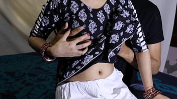 Preview 1 of Hindi School Xxx Bf - Newly Married Bhabhi  fuck  Wedding First Night  Full  Sex With Indian Big Cock Desi Full Chudai with clear hindi audio FULL