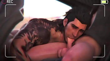 Preview 2 of Red Baby Girl School Xxxii Hd - GLADIO BLOWJOB (Gaym3r93)