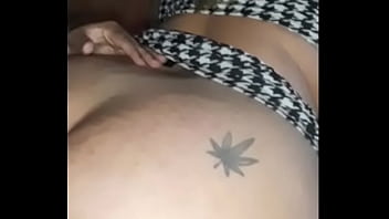Preview 3 of Die Domina Mit Dicken Titten - Papaco Chupando o cu da transex,  na barra funda