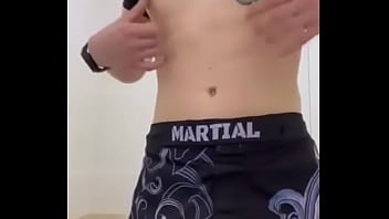 Preview 2 of Japanese Twerking - Cute blond guy&#039_s ass