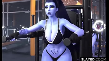 Preview 1 of Hot Roantic - Widowmaker Hardcore Menance