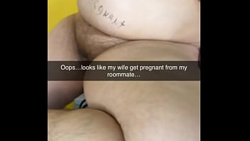 Preview 4 of Iyotube Pinay - Oops...my roommate best friend just keep cumming inside my wife pussy until make her pregnant!  - Cheating Cuckold Captions