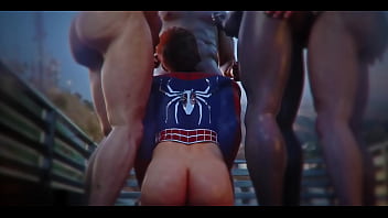 Preview 2 of Nishigaki Ruka Porn - PETER PARKER GANG ANIMATION