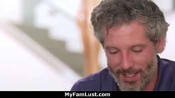 Preview 1 of Mazer Sexs - The Stepfather Spoils Rachael and Sophia by Fucking Them Both - myfamlust