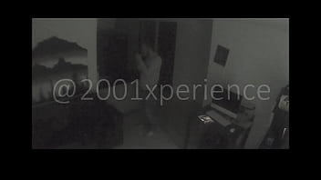Preview 2 of Xxx Bsgla Com - CAPTURED ON SECURITY CAMERA. I am forbidden to go to a party I tell my friend to sneak into the house to fuck me