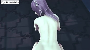 Preview 4 of Fat Cock For Gran - Hentai 3D - My maid,  my stepsister