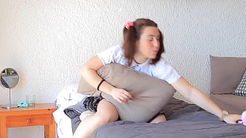 Preview 1 of Dad We - Stepdaughter learns to masturbate and her stepfather helps her do it.