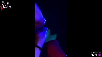 Preview 2 of Yoga Mom Berotot - Opzy - Terminando en el ba&ntilde_o de la disco