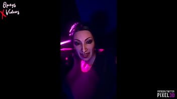 Preview 1 of Yoga Mom Berotot - Opzy - Terminando en el ba&ntilde_o de la disco