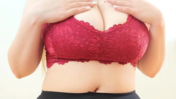 Preview 1 of Hd Mom Movies - Crimson top highlights my big breasts mmm - DepravedMinx