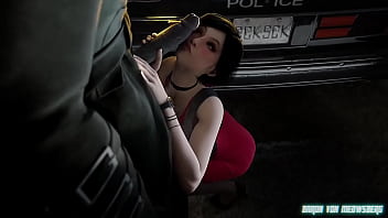Preview 1 of Step Ded And Mom - Ada Wong suck tyrant cock