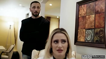 Preview 1 of Naturbusen Groe - StraightTaboo.com - Teen stepdaughter dominates stepparents