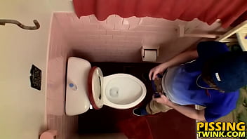 Preview 3 of Child Orgasm - Voyeur video of young boys pissing