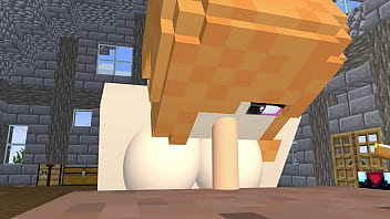 Preview 4 of Anika Amour Ass Fuck - Alex X Steve Minecraft 1