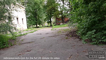 Preview 4 of Xxx Bf Video A - jesse empera public masturabtion in an abandoned building