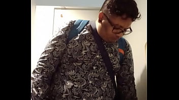 Preview 4 of Full Hd Xxx Big Assi - Vaibhav Jerks Off &amp_ Cums In A Public Toilet Whilst Smartly Dressed