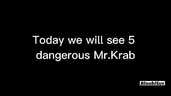 Preview 1 of Sunny Leon Ficked - Top 5 dangerous Mr.Krabs