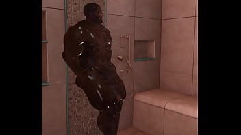 Preview 3 of 4k Upskirt Jerk - watching stunning james harrison in shower