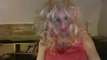 Preview 4 of Mom En Sons - Sissy Sarah,  Craving a Big,  Black Cock,  Tries Out An 8 Inch Dildo,  Wanks Her Clitty,  Has A Fag -&#039_A Fag For A Fag&#039_ Mistress Said,  Ordering Her -&#039_It  Makes You Look Like The Street Corner Whore You Are,  Freely Available Any Guy Who Wants You&amp_