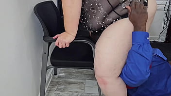 Preview 3 of Bass Tesix Gay Daddy Xtube Md - Female Employee Fucks Boss To Prevent Been Suspended - kinky BBW,  SSBBW,  POV,  ass worship (big butt,  big booty,  big ass,  huge ass,  big tits,  big boobs,  massive ass,  fat pussy)