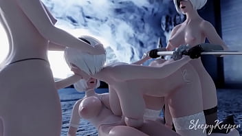 Preview 3 of Sleep Behan Ki Chudai - Org&iacute_a de clones de 2b