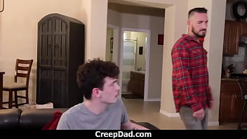 Preview 1 of Legal Porno Gay - Cute Stepson Complies Respectfully,  Going for His Stepdad&rsquo_s Dick