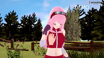 Preview 1 of Khaleesi Awakens - Sakura Haruno fucking | Naruto | Short