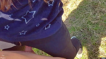 Preview 4 of Sani Lionx Vi - Nympho Fucked in Ripped Jeans Denim and Finishing With Huge Cumshot