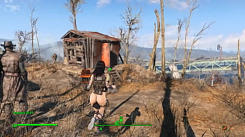 Preview 2 of Sexi Disks Rap - FALLOUT 4 Hinata the Asian Survivor [Part 59] - D34D EYE No Alarm