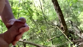 Preview 4 of Pani Seex Video - Hiking with a hard dick