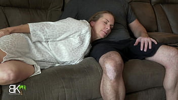 Preview 2 of Angelalala Korean Cam - And StepSon Share A Couch