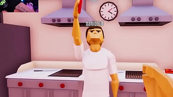 Preview 3 of Ww Xxvdo - Cocinando con una sola mano (sale mal)
