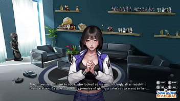 Preview 1 of Big Tits Big Fun - EP5: DRY HUMPING ORGASM Mei&#039_s Shaved Pussy in the Corridor [Secret Pie]