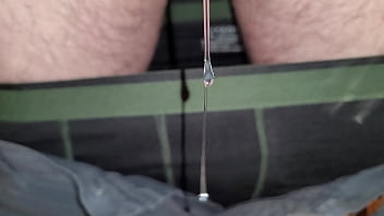 Preview 1 of One Lady Two Boy Sex - Edging,  dripping precum and orgasm