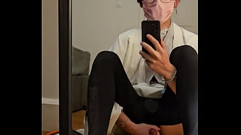 Preview 4 of Raped Bus - Cute Asian Sissy Bottom Twink Masturbate in Hanfu