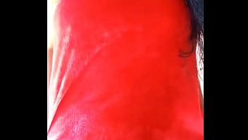 Preview 3 of Best Toys Boobs - Srilankan Girl Solo Dance with Red Dress