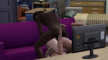 Preview 4 of Shcool Girl Sis Vs Bro - Interracial,  sex at first appointment