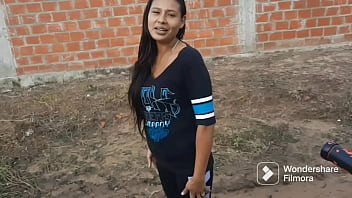 Preview 1 of Dad Sex Son Girlfriend - (PORNO EN ESPA&Ntilde_OL)jovencita putita pillada en la calle,  se deja follar duro por su culo aprieto por un celular,  le lleno su carita joven de leche -porno casero-