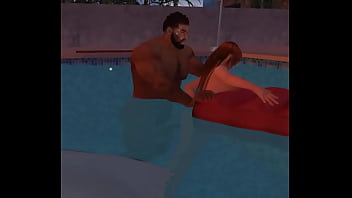 Preview 1 of Bucetuda Gg - handsome cam heyward fucking in the pool