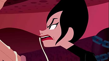 Preview 1 of Sunny Leone Fuck By An - Ashi from Samurai Jack gets Face Fucked