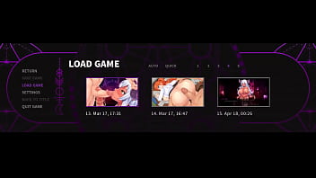 Preview 1 of Tante Tante Bokep - Give an Imp a chance [Femdom Hentai game PornPlay] Ep.16 deepthroat thrusting by pulling her horns