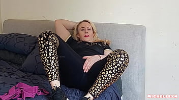 Preview 3 of Lunes Polo - Try on haul,  try not to cum blonde milf