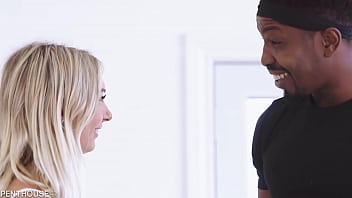 Preview 1 of Girls Roommate Boy - PenthouseGold.com - Blonde Cutie Chloe Temple Turns Workout Into BBC Deep Throating Session And Gets Pussy Filled With Dick
